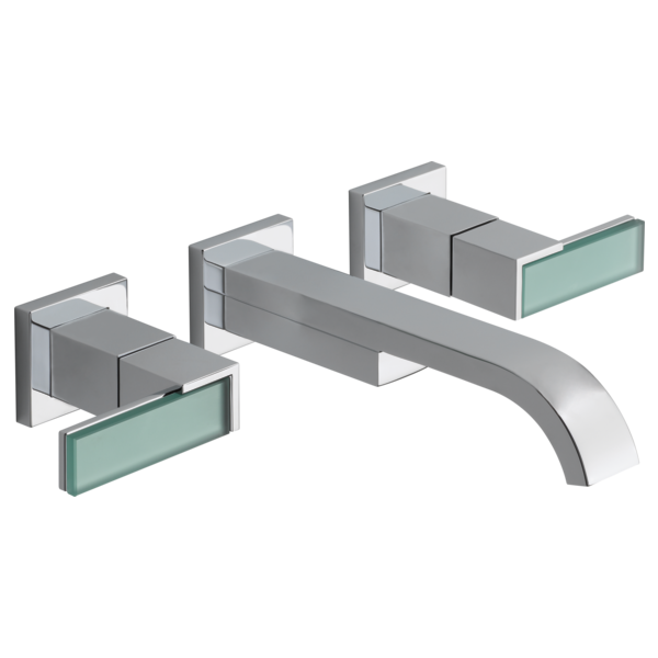 SIDERNA® Two-Handle Wall-Mount Lavatory Faucet - Less Handles 1.2 GPM-related