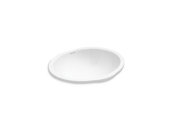 UNDER-MOUNT SINK, SOFT OVAL WITH OVERFLOW PERFECT by Kallista P74237-WO-0-related