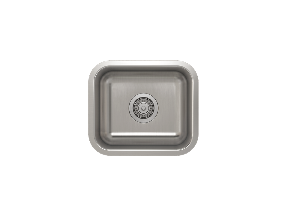 Single Bowl Undermont Kitchen Sink ProInox E200 18-gauge Stainless Steel, 13'' x 11'' x 7''  IE200-US-14127-related