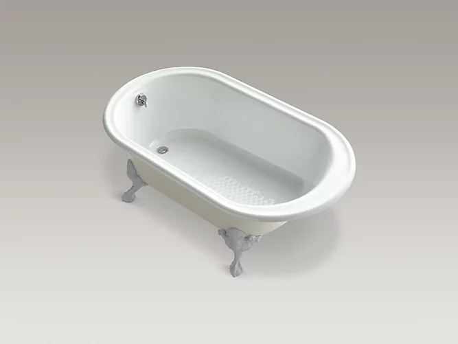Iron Works® Historic™66" x 36" freestanding oval bath K-710-B-FF-related