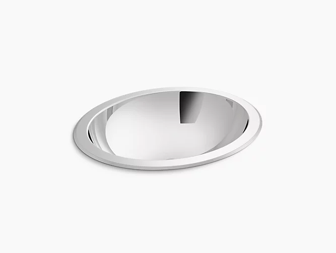 Bachata®Drop-in/undermount bathroom sink with mirror finish and overflow K-2609-MU-NA-related