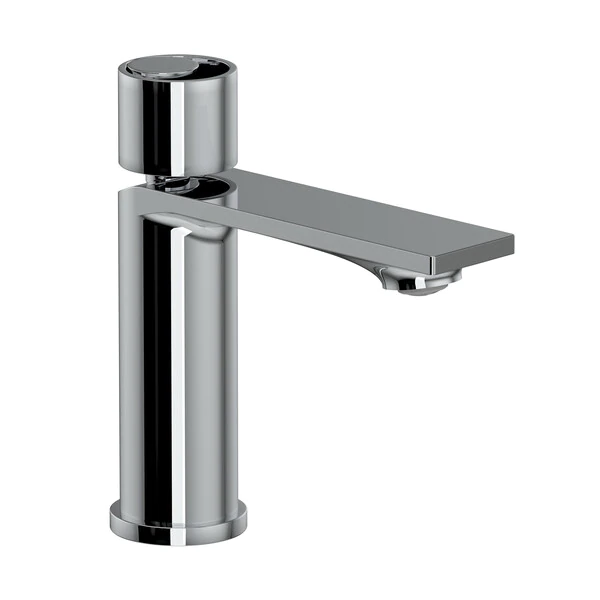 Eclissi Single Handle Bathroom Faucet - Polished Chrome With Circular Handle | Model Number: EC01D1IWAPC-main