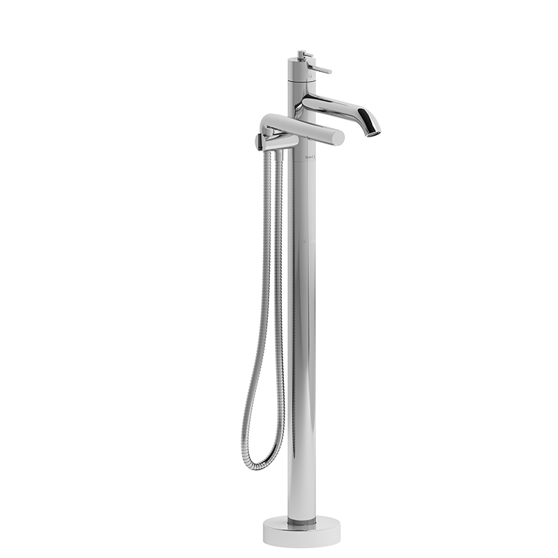 CS - CS39 2-WAY TYPE T (THERMOSTATIC) COAXIAL FLOOR-MOUNT TUB FILLER WITH HAND SHOWER-related