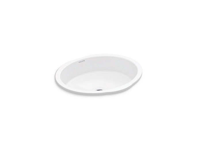 UNDER-MOUNT SINK, CENTRIC OVAL WITH OVERFLOW PERFECT by Kallista P74231-WO-0-related