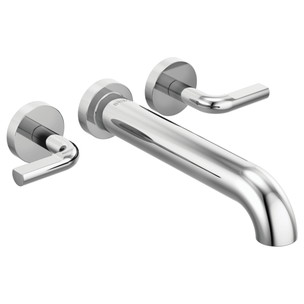 LITZE® Two-Handle Wall Mount Tub Filler - Less Handles-related