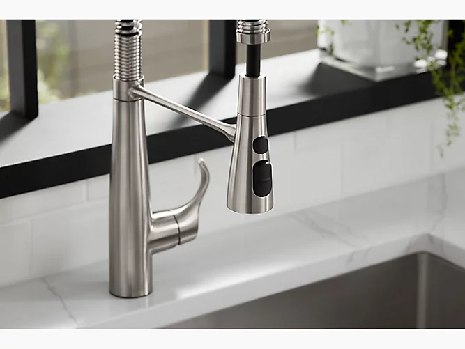 Simplice®Single-handle semi-professional kitchen sink faucet K-22033-CP-0