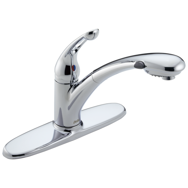 Signature® Single Handle Pull-Out Kitchen Faucet In Chrome MODEL#: 472-DST-related