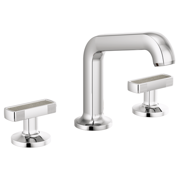 KINTSU™ Widespread Lavatory Faucet With Angled Spout - Less Handles-thumbnail