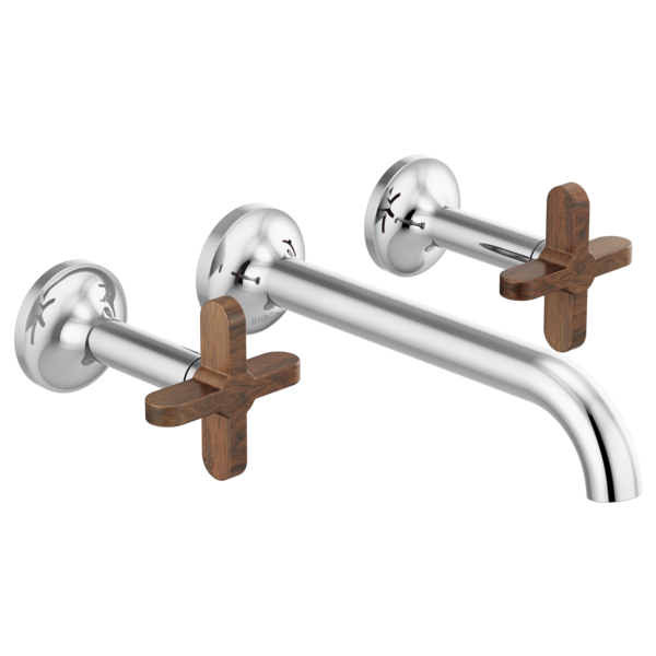 ODIN® Two-Handle Wall Mount Lavatory Faucet - Less Handles-related