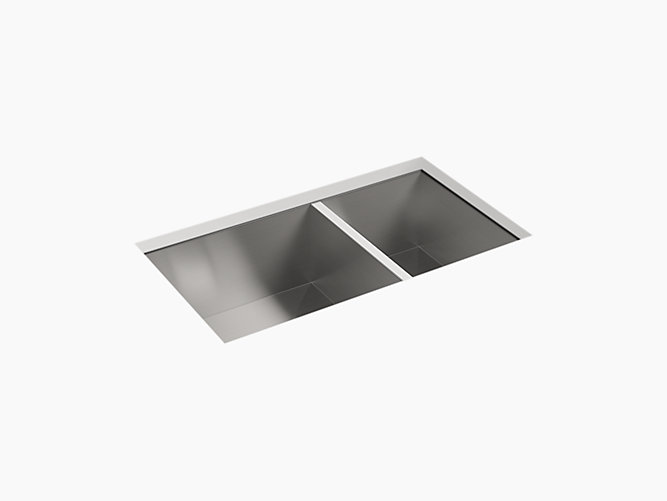 Ludington®32" x 18-5/16" x 9-5/16" Undermount large/medium kitchen sink-related