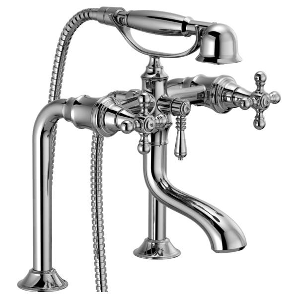 TRESA® Two-Handle Tub Filler Trim Kit with Cross Handles-related
