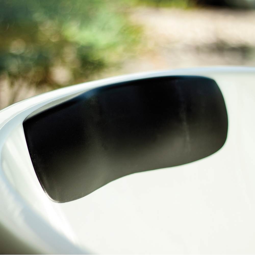 Pillow - Contoured 11 7/8 x 4 3/8 - Black-shop