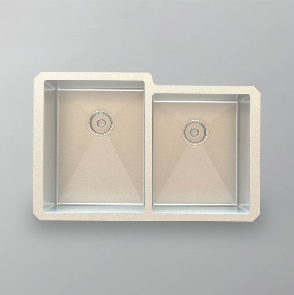 Sink - Stainless - Undermount Double Bowl-shop