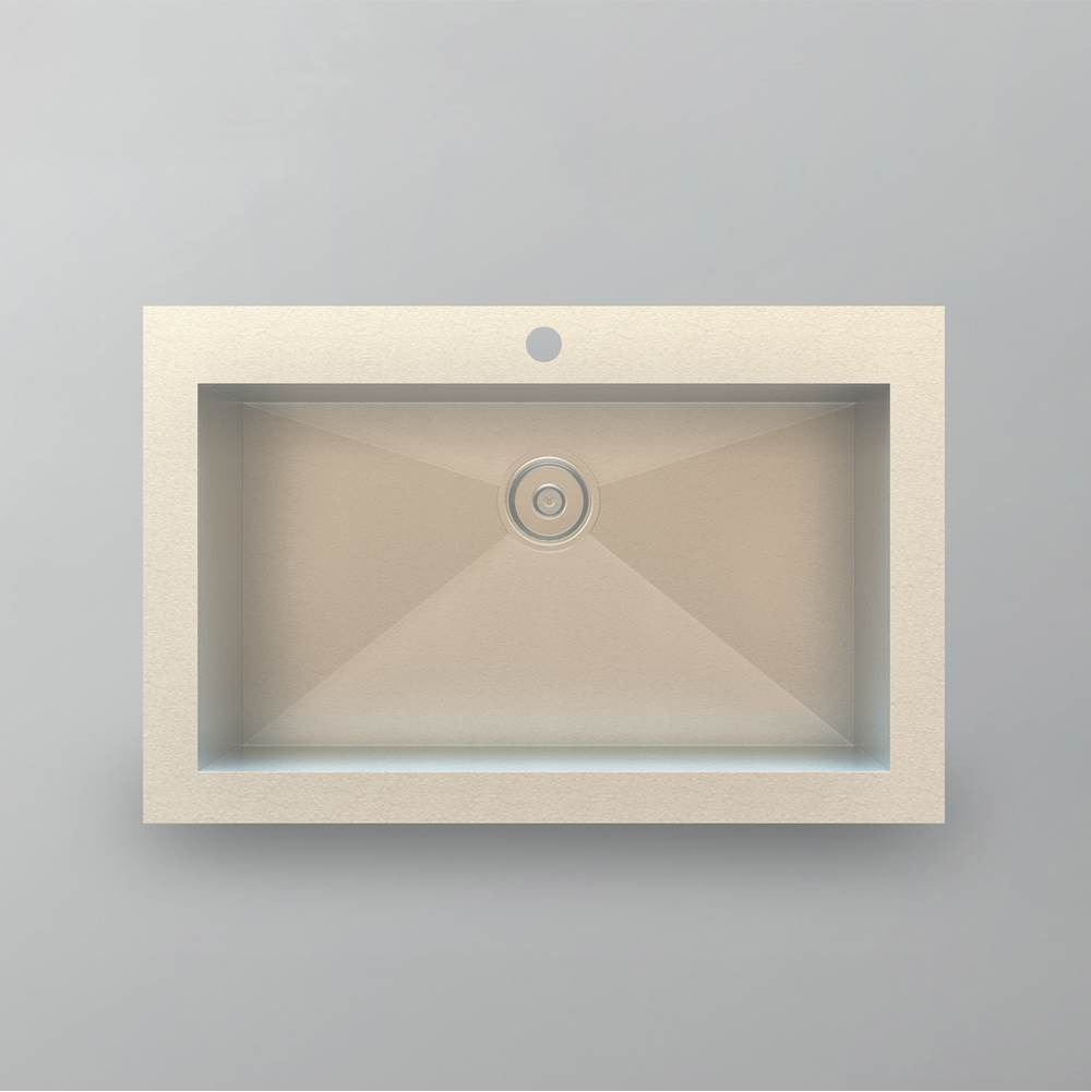 Sink - Stainless - Drop-in/UM Single Bowl - 1 Hole-related