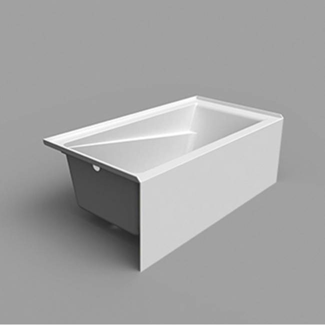 Alcove - Dixton 60x30 LH Dr - ST Flange - Wht-home