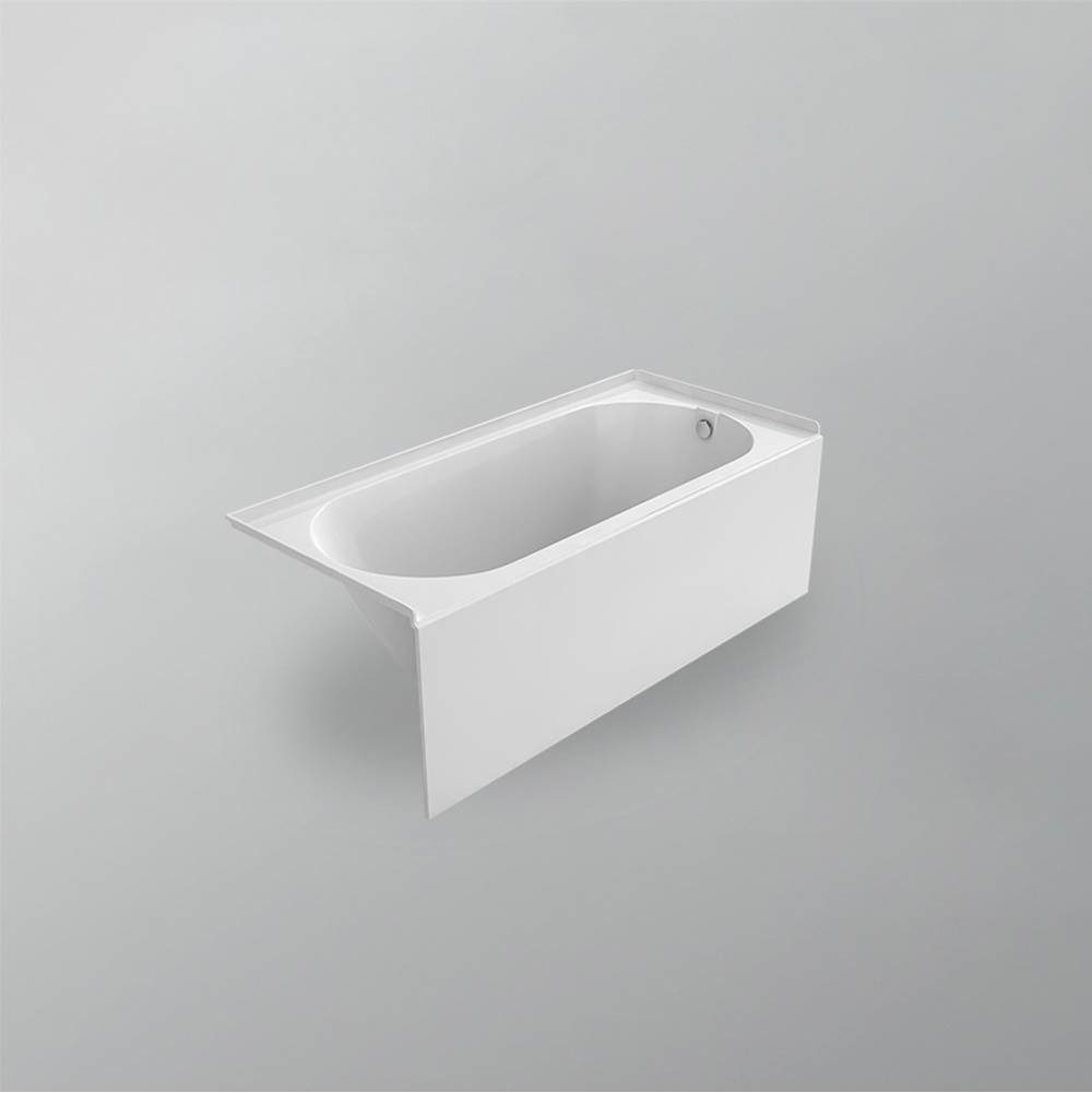 Alcove - Woodwards Pure 60x27 RH Dr - ST Flange - Wht-related