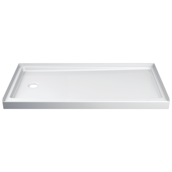 Haywood 60" X 30" Shower Base-Left In White MODEL#: B78615-6030L-WH-related
