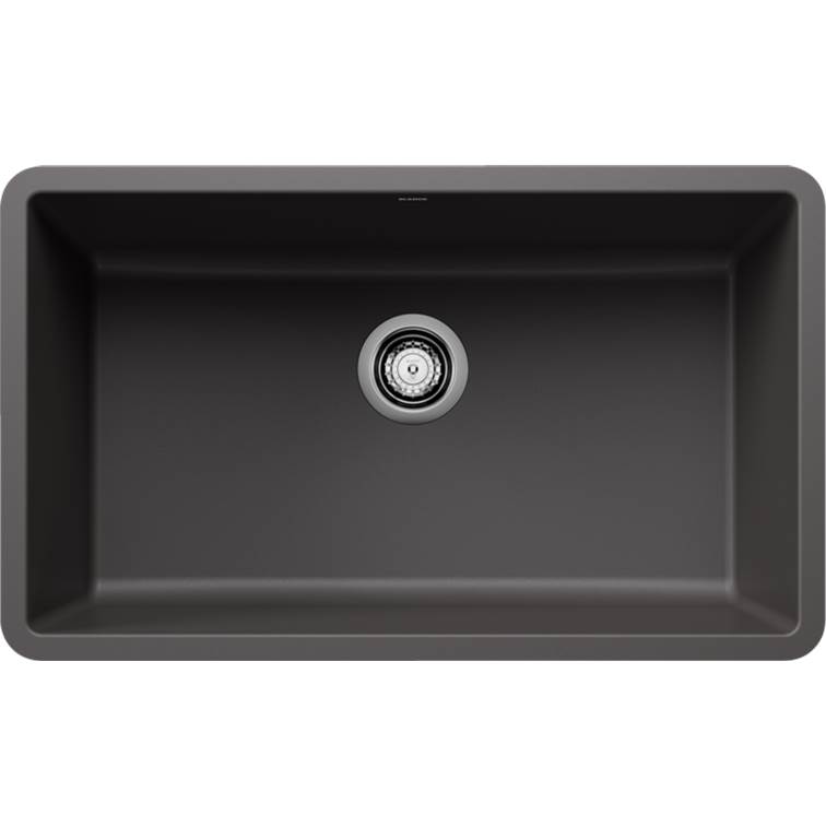 Precis SILGRANIT 30'' Single Bowl Undermount Kitchen Sink - Cinder-shop