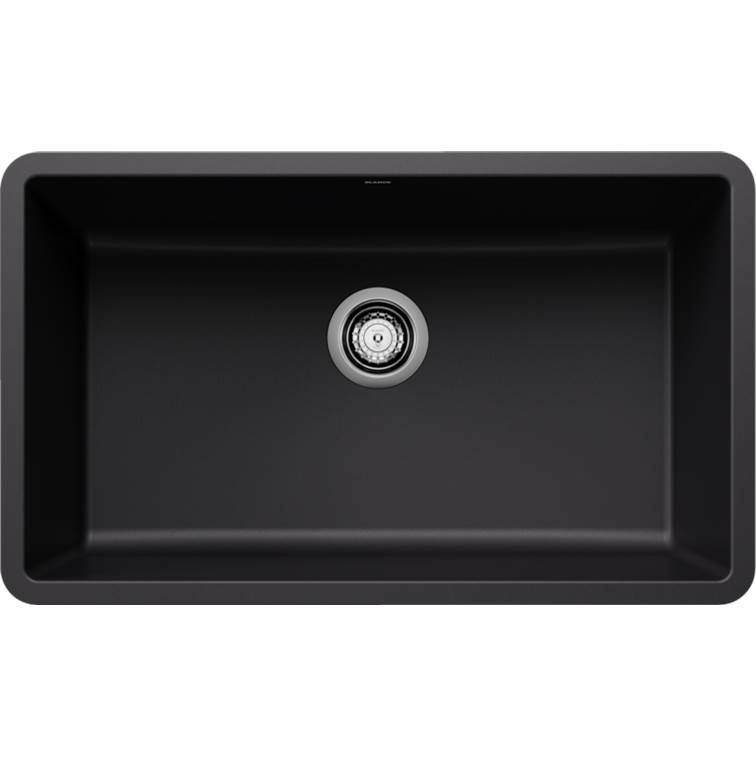 Precis SILGRANIT 30'' Single Bowl Undermount Kitchen Sink - Coal Black-related