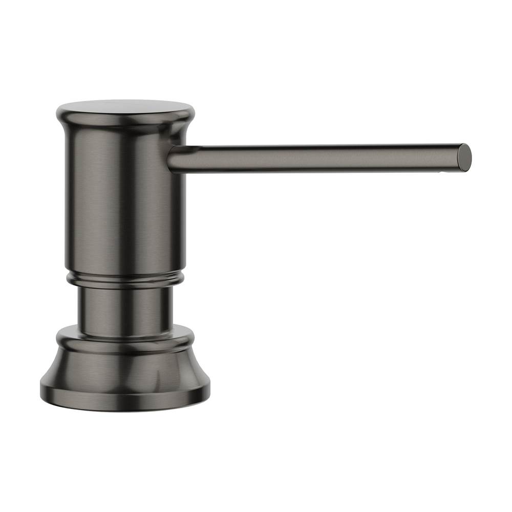 Empressa Soap Dispenser - Satin Dark Steel-related