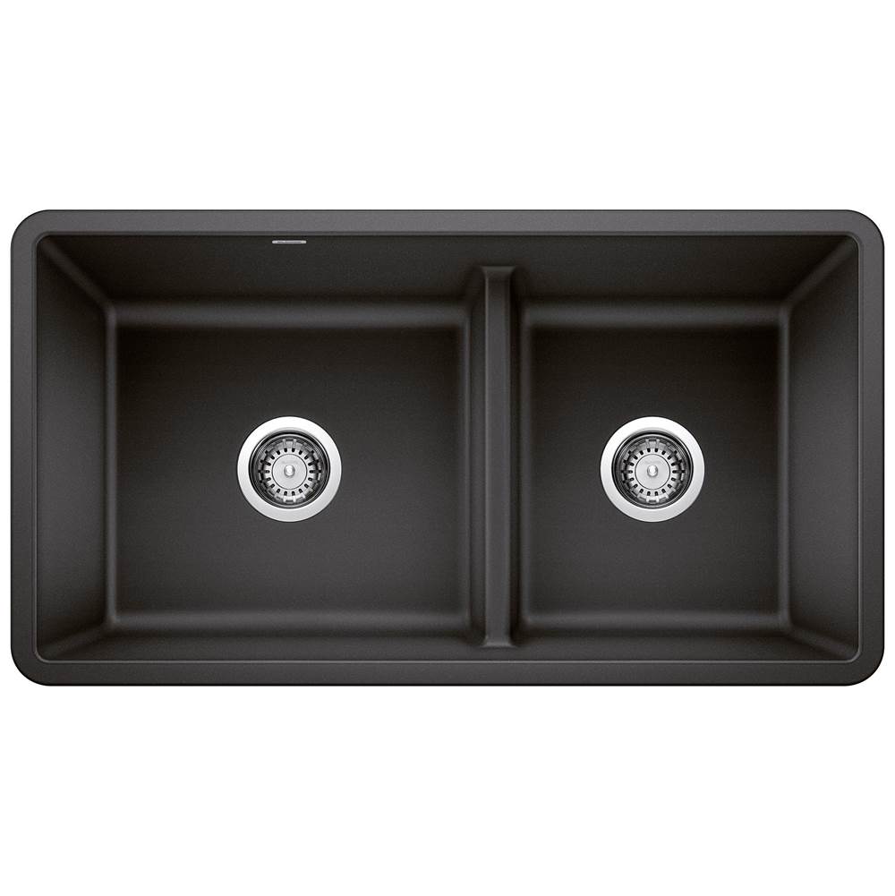 Precis SILGRANIT 33'' 60/40 Reversible Double Bowl Undermount Kitchen Sink with L-related
