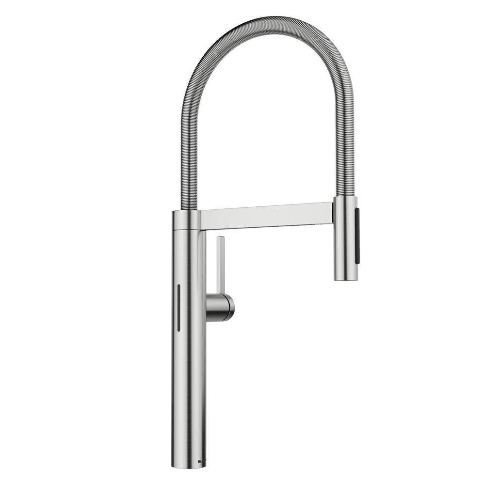 Culina II Pull-Down Dual-Spray Touchless Sensor Kitchen Faucet - PVD Steel-shop