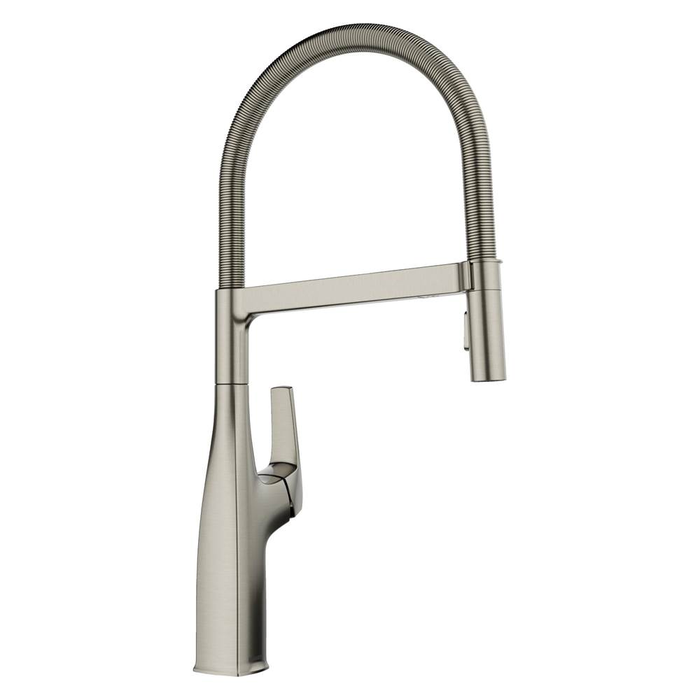Rivana Semi-Pro Pull-Down Dual-Spray Kitchen Faucet - Satin Platinum-related