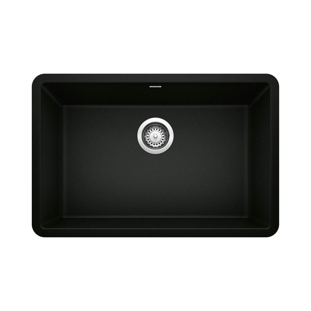 Precis SILGRANIT 27'' Single Bowl Undermount Kitchen Sink - Coal Black-related