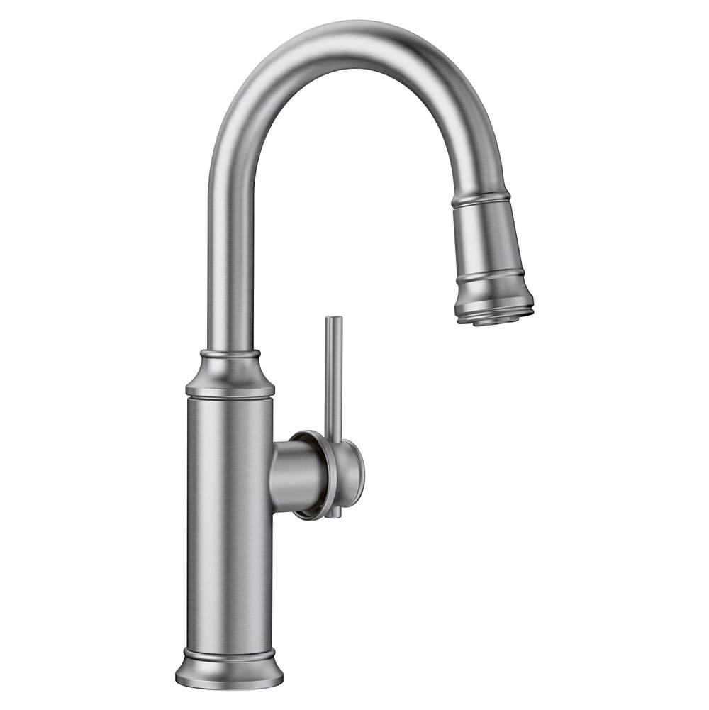 Empressa Pull-Down Bar Faucet - PVD Steel-shop