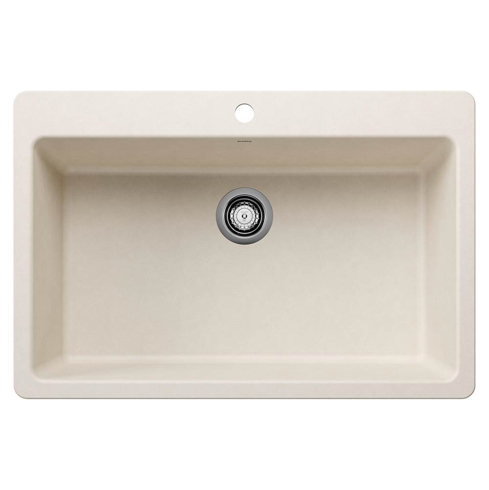 Liven SILGRANIT 33'' Super Single Dual Mount Kitchen Sink - Soft White-related