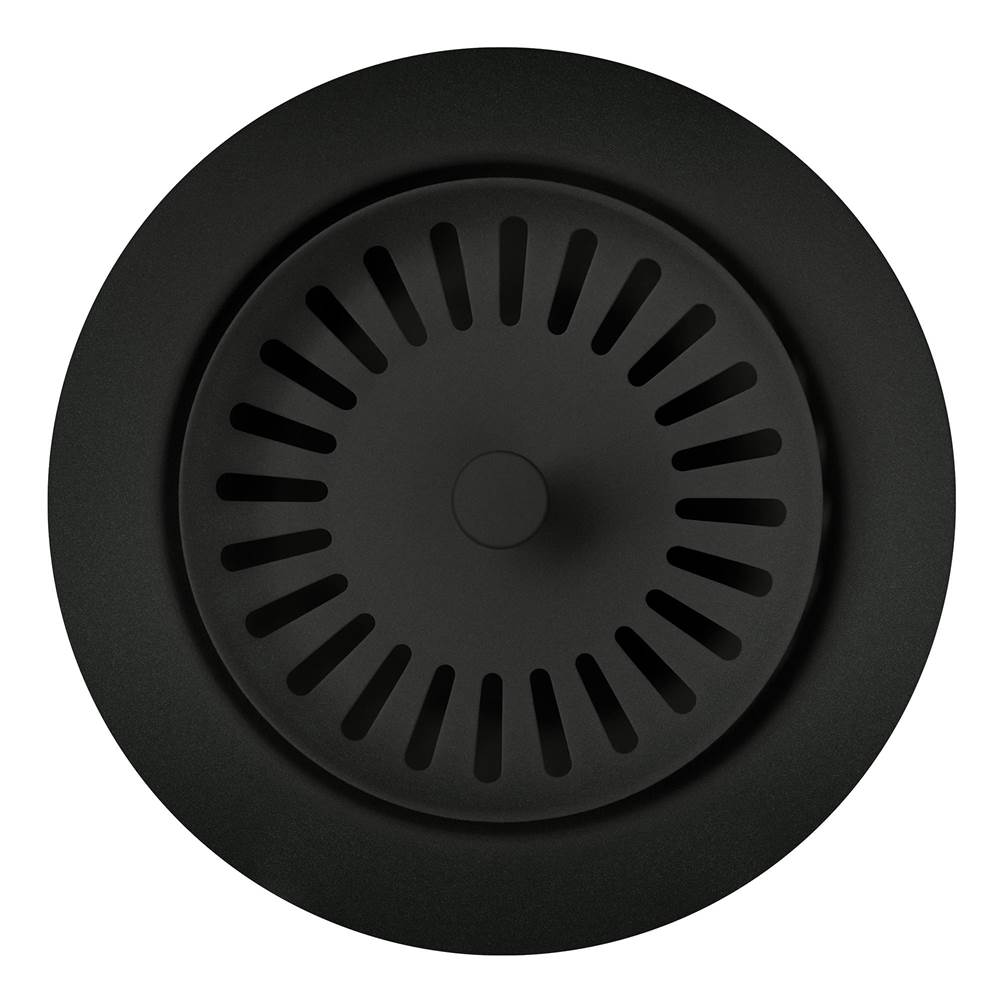 Color-Coordinated Metal Disposal Flange - Coal Black-related