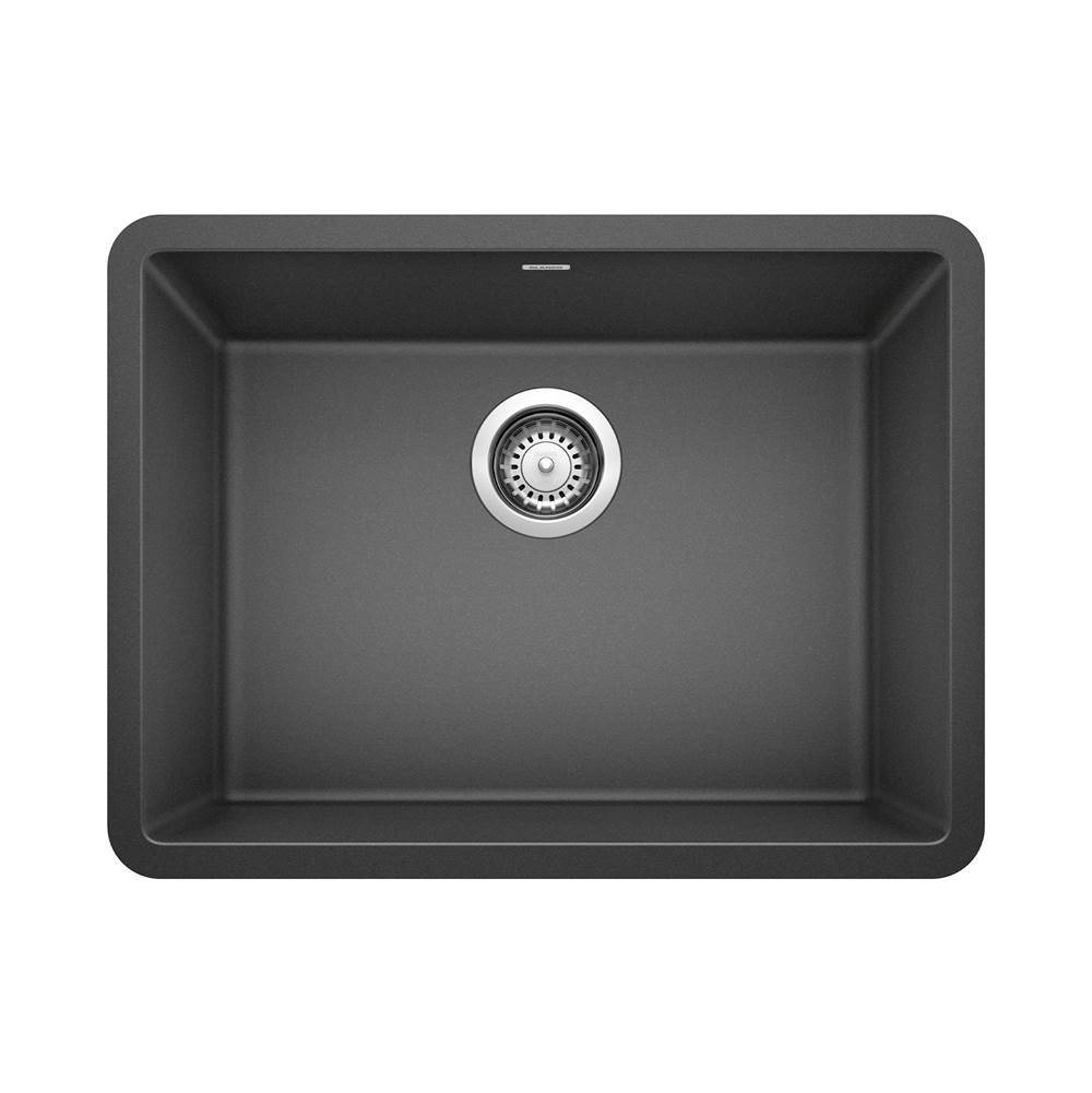 Precis SILGRANIT 24'' Single Bowl Undermount Kitchen Sink - Anthracite-shop