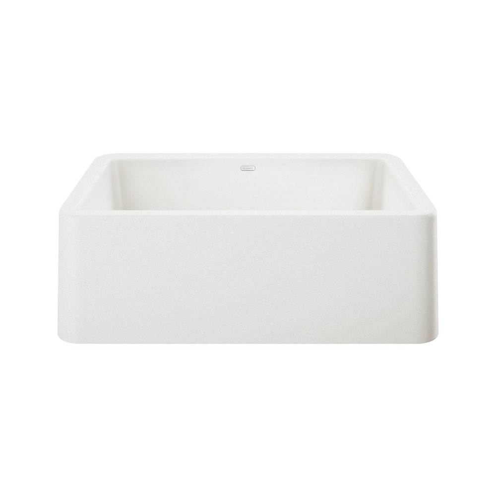 Ikon SILGRANIT 30'' Single Bowl Apron-Front Farmhouse Sink - White-shop