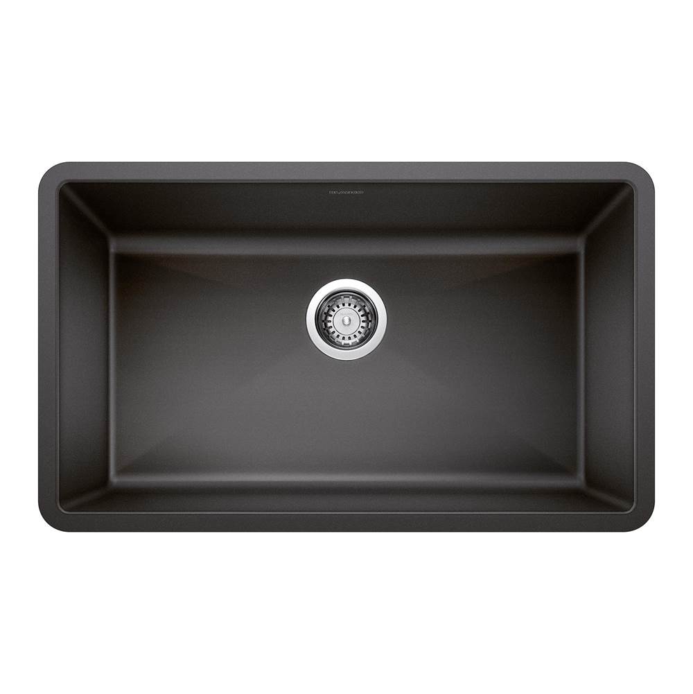 Precis SILGRANIT 32'' Super Single Undermount Kitchen Sink - Anthracite-related