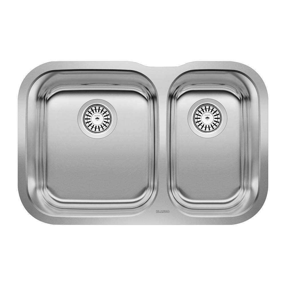 Essential 27'' 70/30 Double Bowl Undermount Stainless Steel Kitchen Sink-related