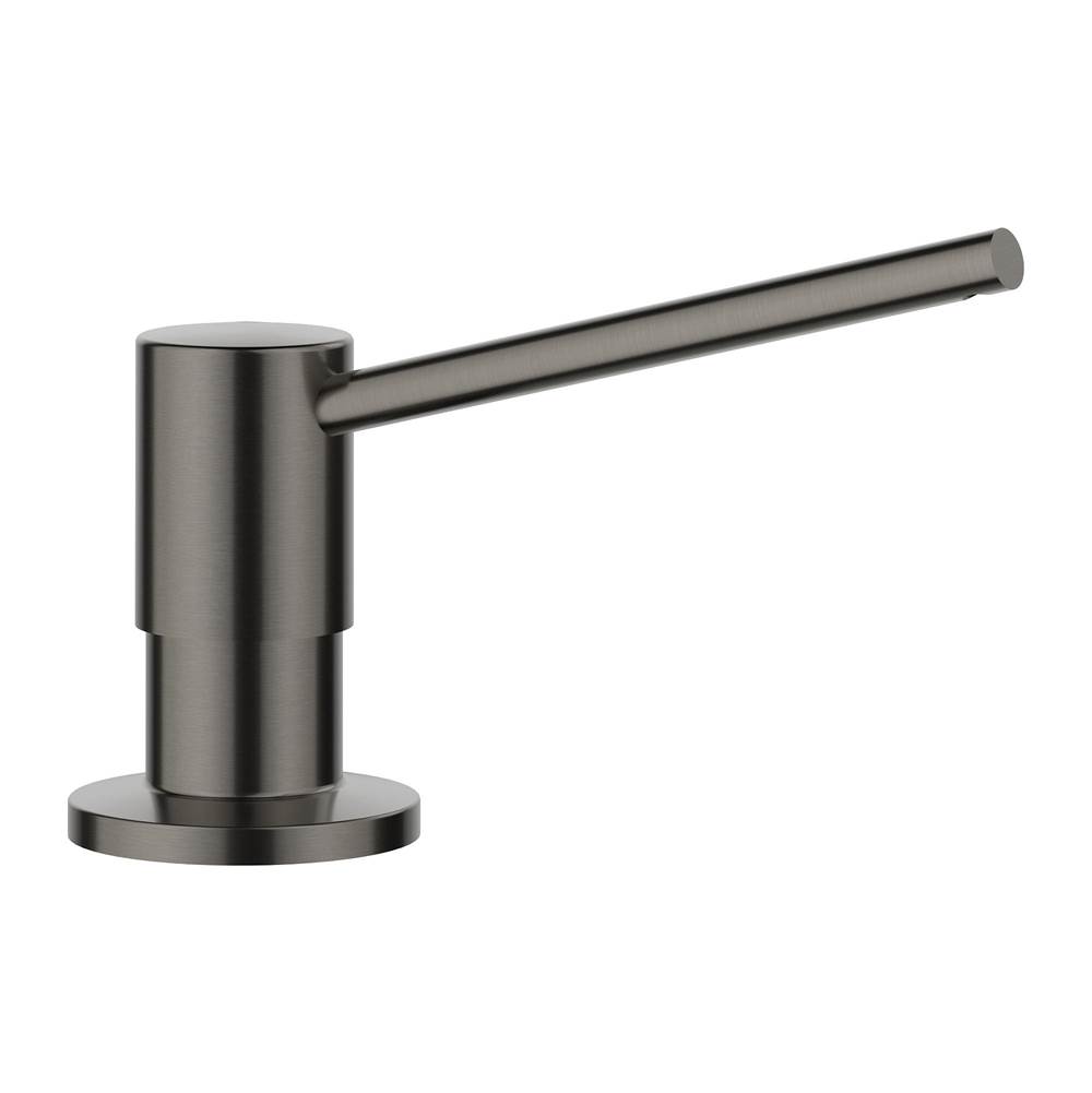 Torre Soap Dispenser - Satin Dark Steel-related