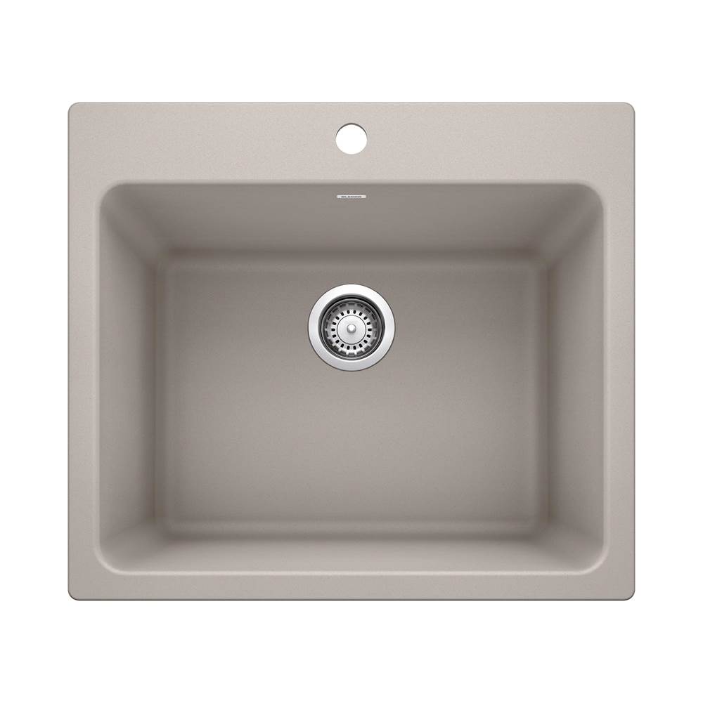 Liven SILGRANIT 25'' Single Bowl Dual Mount Laundry Sink - Truffle-shop