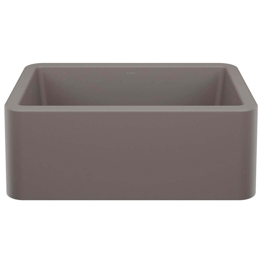 Ikon SILGRANIT 27'' Single Bowl Apron-Front Farmhouse Sink - Volcano Gray-related