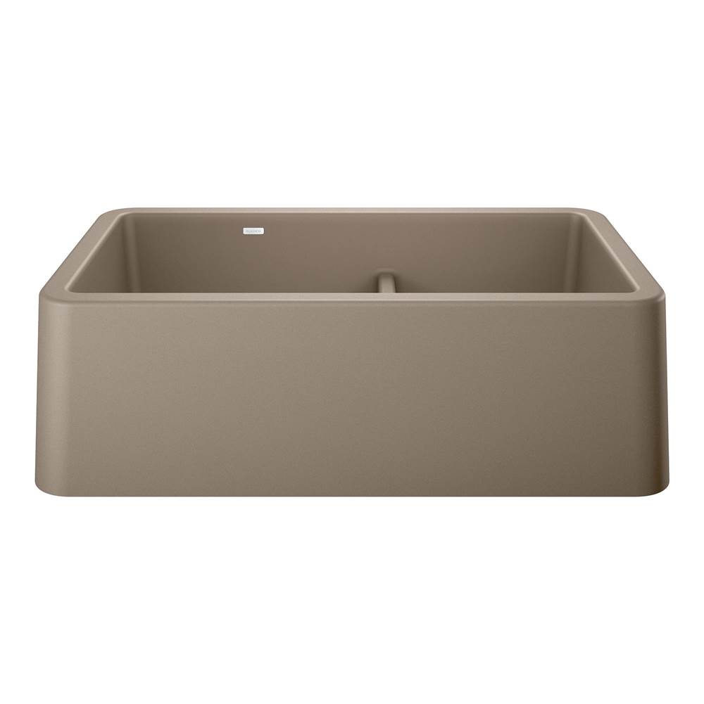 Ikon SILGRANIT 33'' Double Bowl Apron-Front Farmhouse Sink with Low Divide - Truf-related