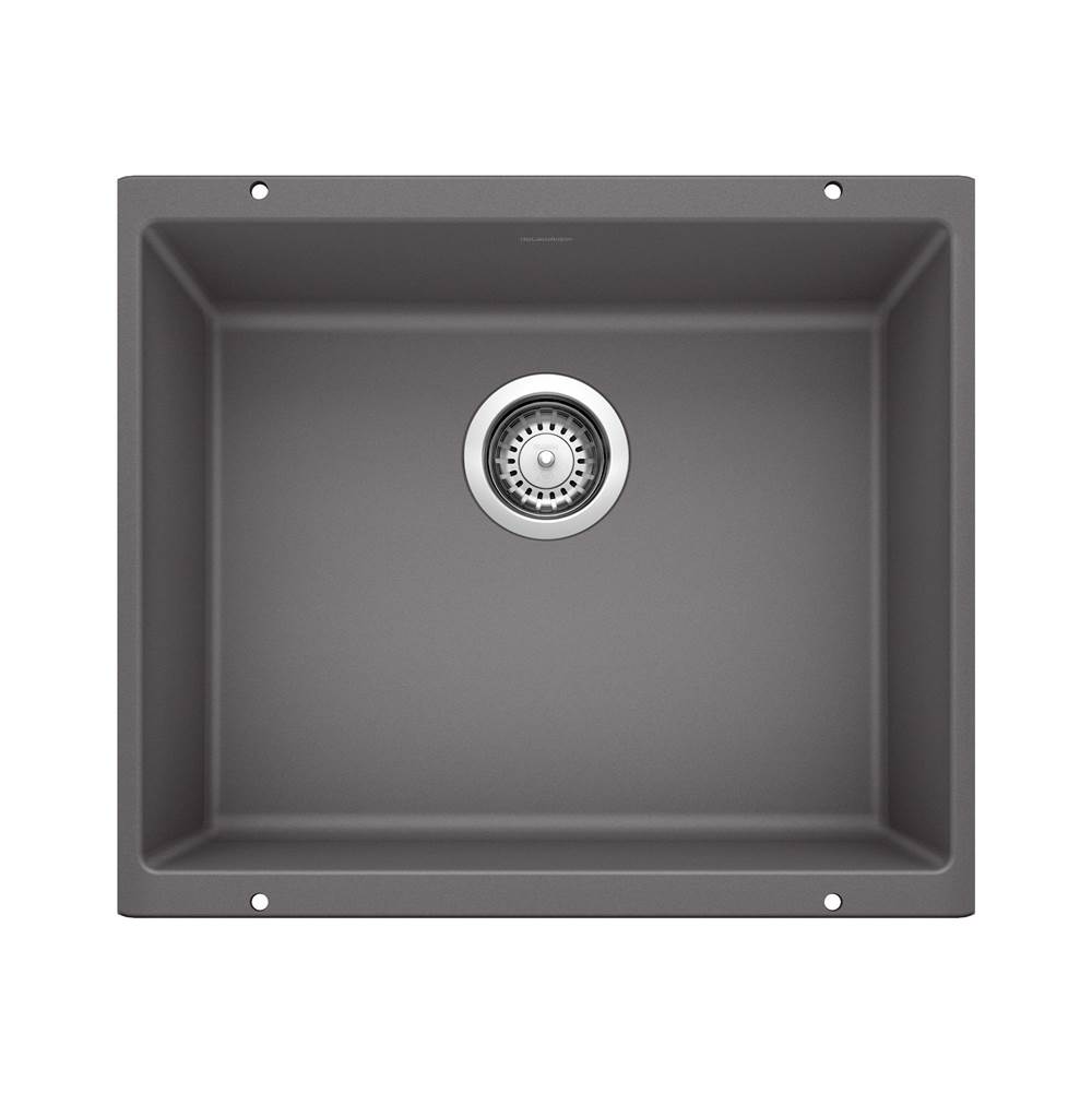 Precis SILGRANIT 21'' Single Bowl Undermount Kitchen Sink - Cinder-related
