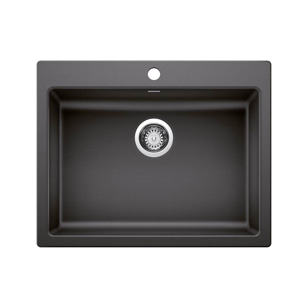 Precis SILGRANIT 25'' CSA Single Bowl Drop-In Kitchen Sink - Anthracite-related