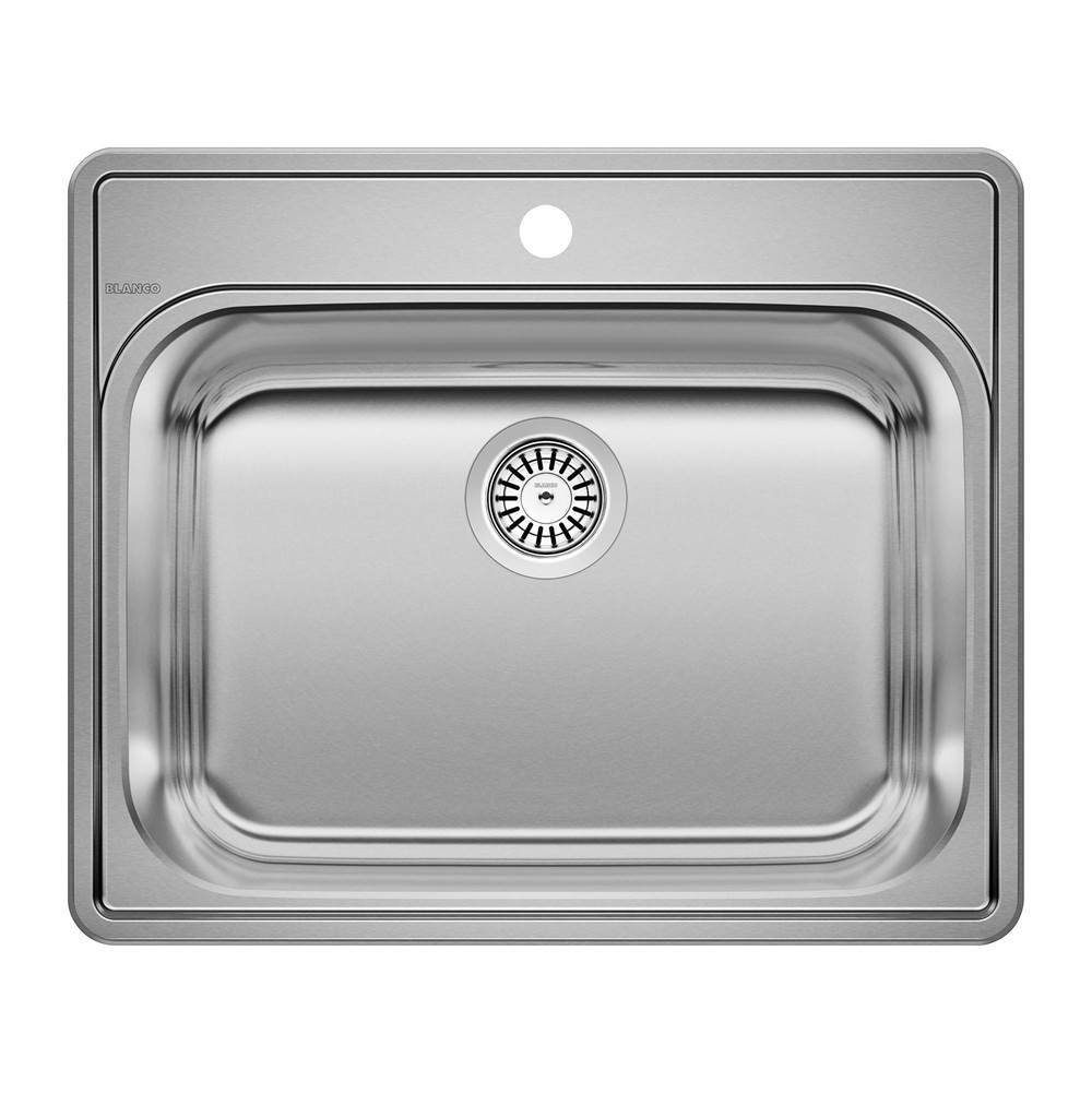 Essential 1 Single Bowl Drop-in Kitchen Sink (1 Hole)-related