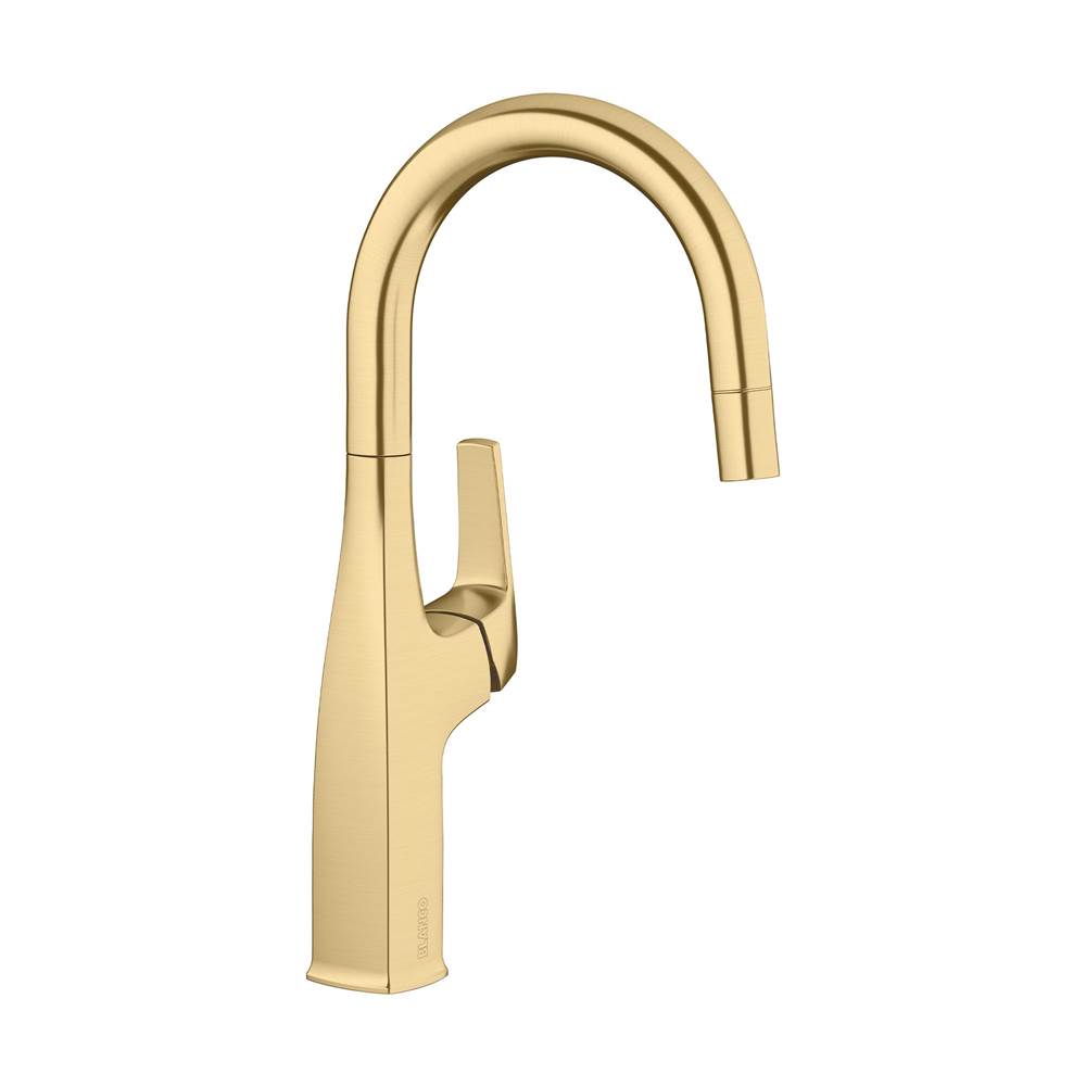 Rivana Pull-Down Bar Faucet - Satin Gold-shop