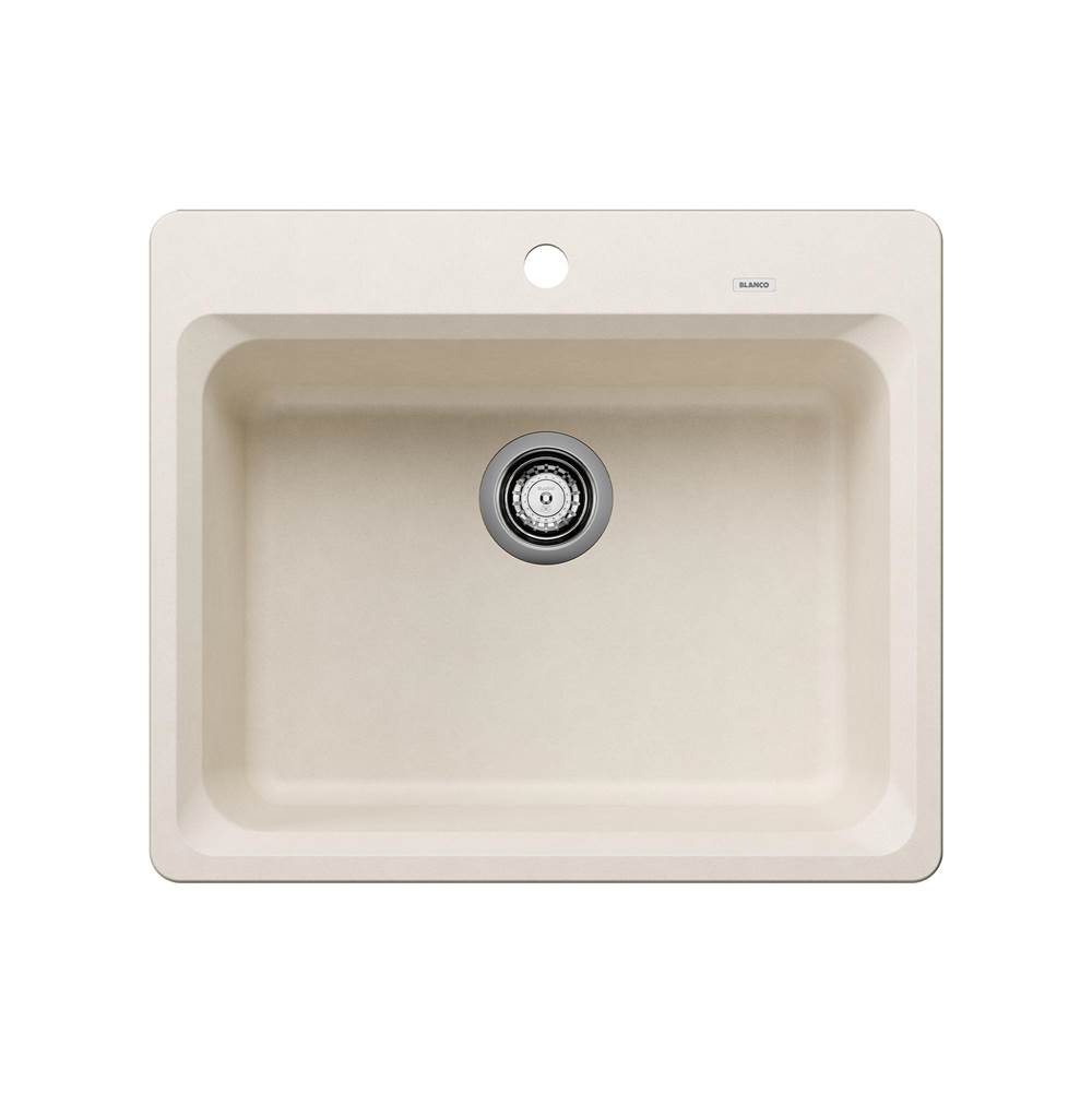 Vision SILGRANIT 25'' Single Bowl Dual Mount Kitchen Sink - Soft White-related