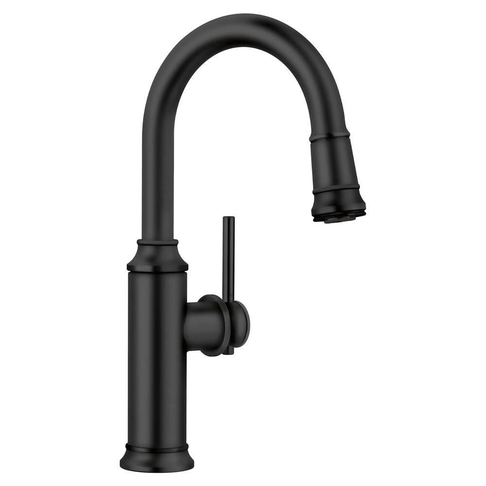 Empressa Pull-Down Bar Faucet - Matte Black-shop