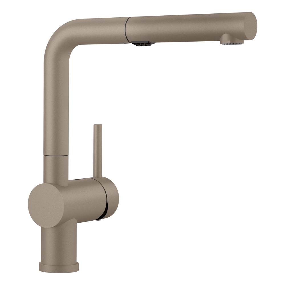 Linus Low Arc Pull-Out Dual-Spray Kitchen Faucet - Truffle-shop