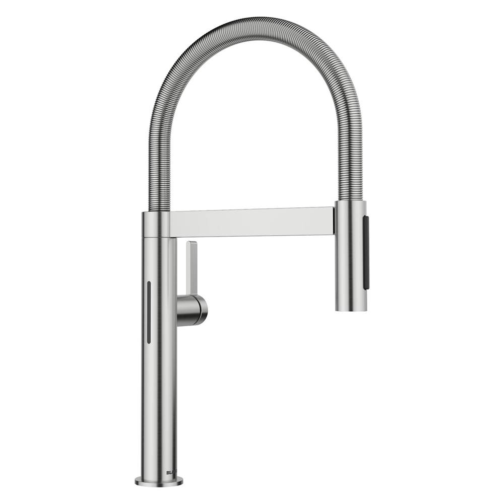 Culina II Mini Sensor Pull-Down Dual-Spray Kitchen Faucet - PVD Steel-shop