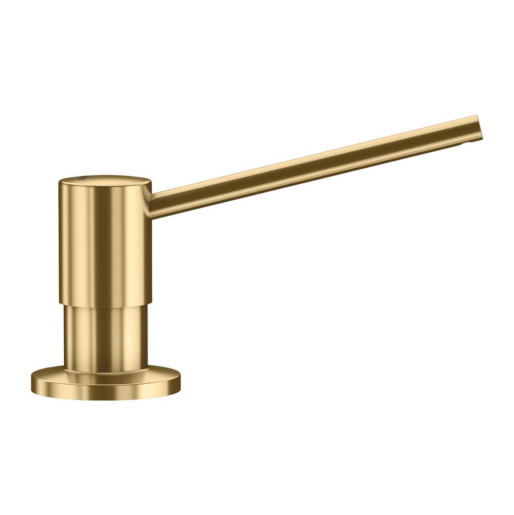 Torre Soap Dispenser - Satin Gold-related