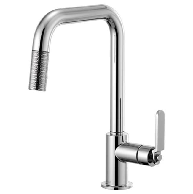 Square Spout Pull-Down, Industrial Handle-related