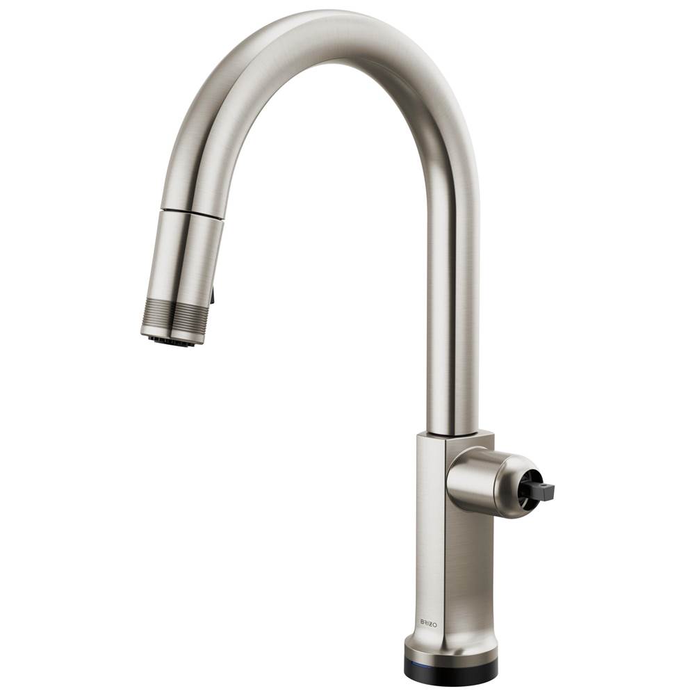 Kintsu® SmartTouch® Pull-Down Faucet with Arc Spout - Less Handle-related